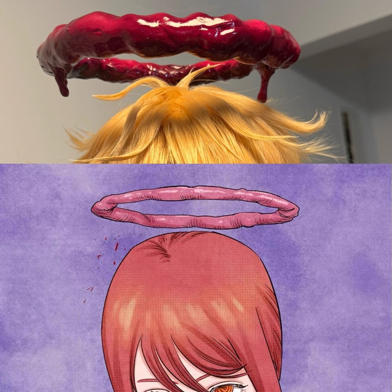 Anime Makima Cosplay Testere C - Women'S Red Accessories incelemesi ve fiyatı