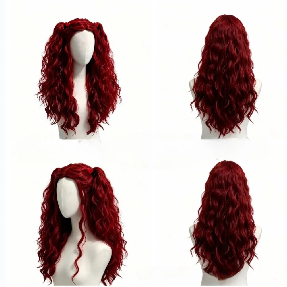 2026 Kırmızı Mavi Uzun Kıvırcı - Women'S Red Accessories incelemesi ve fiyatı