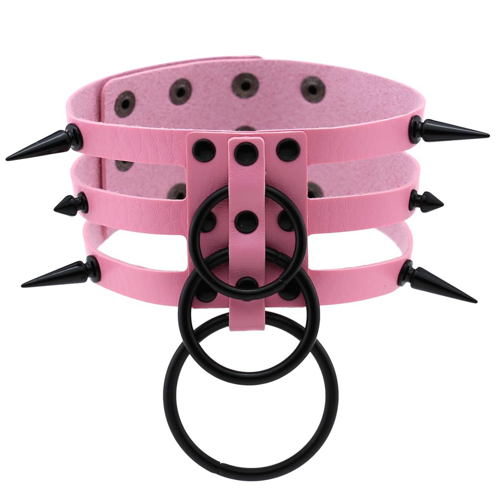 Moda kadın erkek siyah perçin  - Women'S Emo Accessories incelemesi ve fiyatı